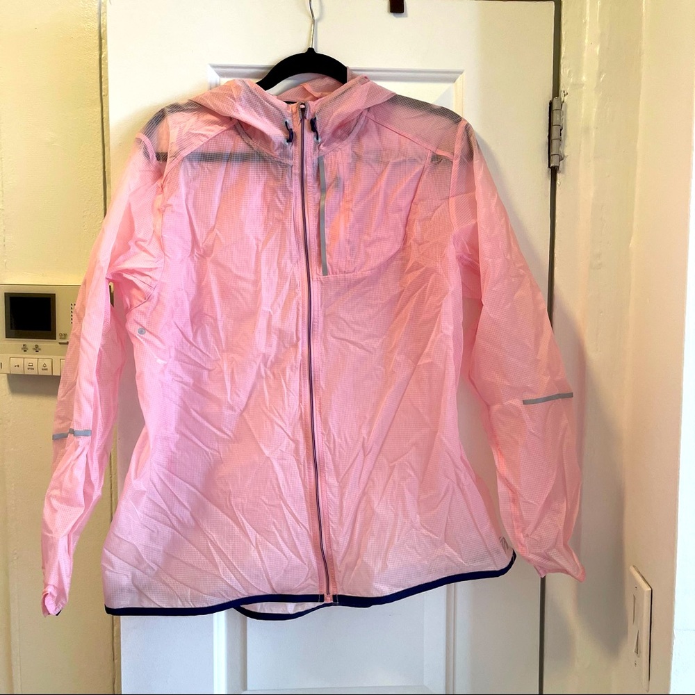 JCrew New Balance Pink Lightweight Jacket
